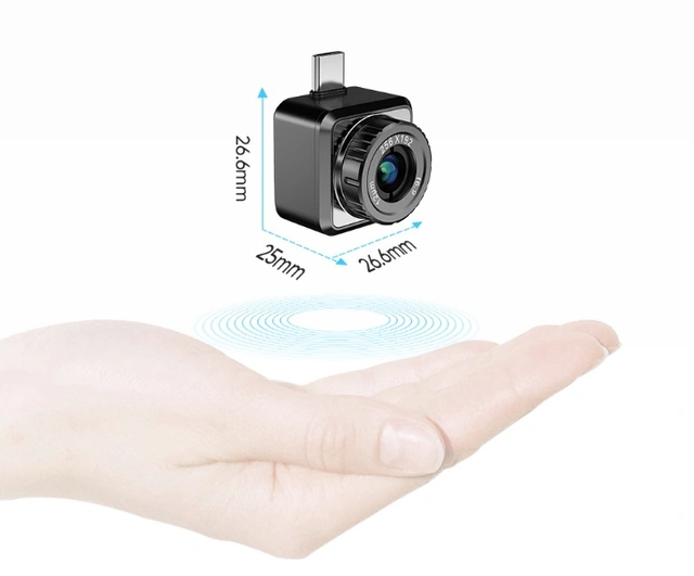 Termografikamera Hikmicro Mini2Plus V2 256×192 piksler, 25°×18.8° 