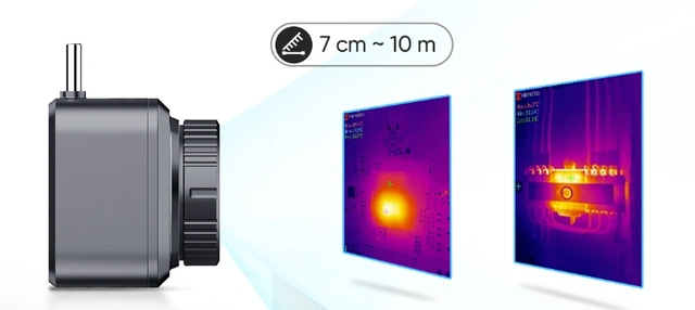 Termografikamera Hikmicro Mini2Plus V2 256×192 piksler, 25°×18.8° 