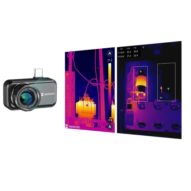 Termografikamera Hikmicro Mini3 384×288 piksler, 26°×19° 