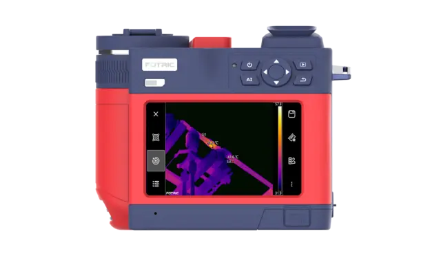 Termografikamera Fotric P6 L25 –20 °C til +550 °C 480x360 Piksler 