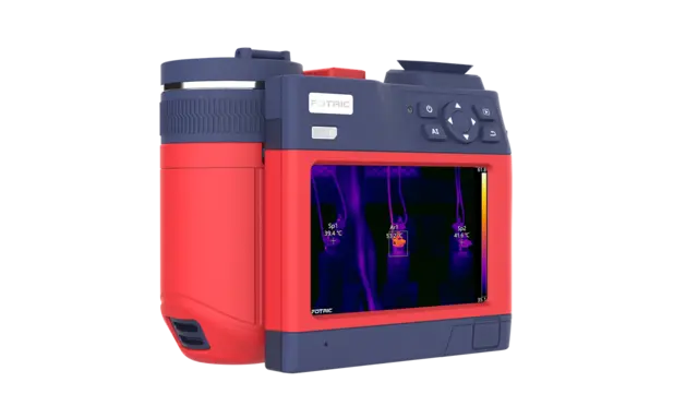 Termografikamera Fotric P6 L25 –20 °C til +550 °C 480x360 Piksler 