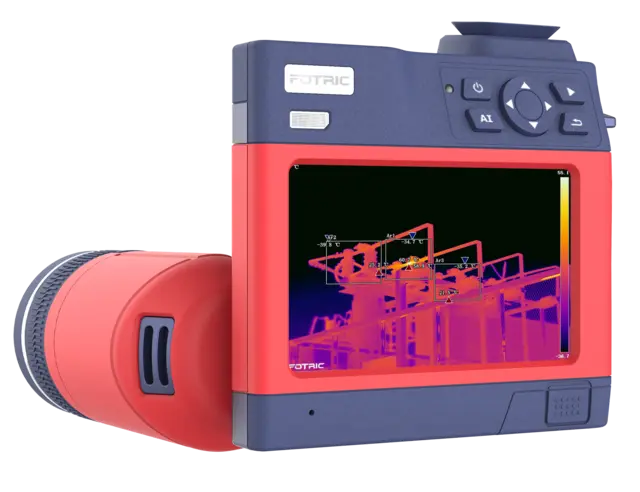 Termografikamera Fotric P7 L25 –20 °C til +2000 °C 640x480 Piksler 