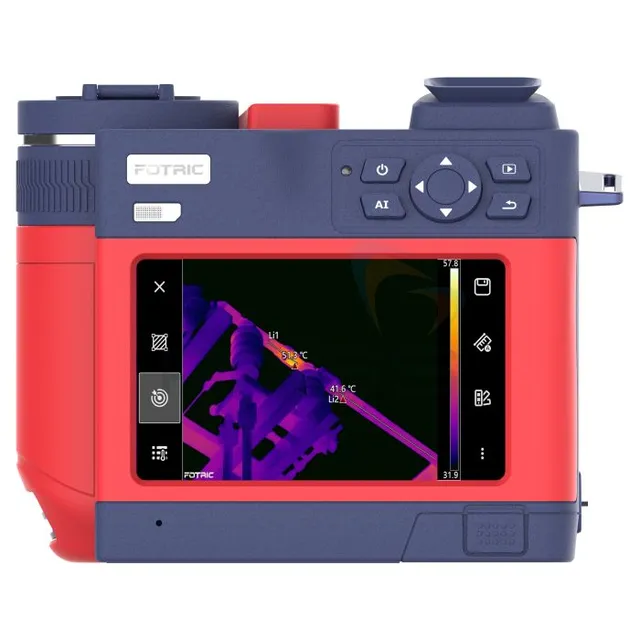 Termografikamera Fotric P7 L25 –20 °C til +2000 °C 640x480 Piksler 