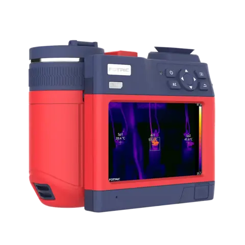 Fotric P7 DualView L25/L12 –20 °C til +2000 °C 640x480 Piksler