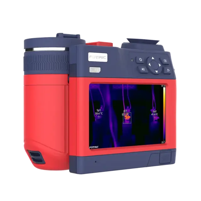 Termografikamera Fotric P7 L25 –20 °C til +2000 °C 640x480 Piksler 