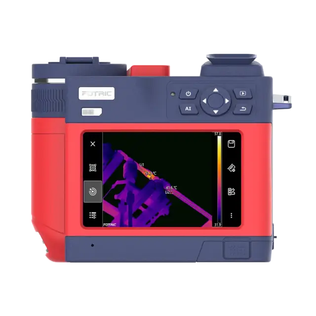 Termografikamera Fotric P9 L25 –20 °C til +2000 °C 1280x1024 Piksler 