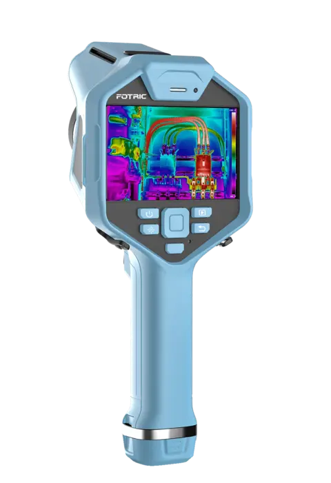Termografikamera Fotric Tk7 L49 –20 &#176;C til +350 &#176;C 384x288 Piksler