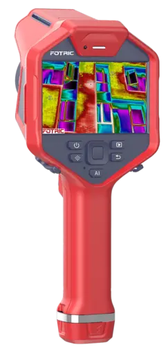 Termografikamera Fotric V5 L25 –20 &#176;C til +650 &#176;C 384x288 Piksler