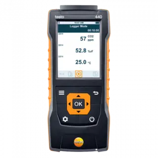Testo 440 CO2 sett med blåtann 