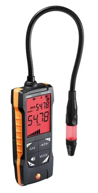 testo 316-2-EX flerbruksgasslekkasjedetektor 