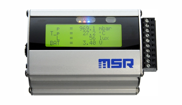 MSR 255 Multifunksjonsdatalogger med LCD-display 