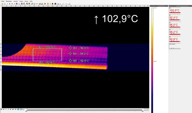 optris PI 400i 382x288 px, 80 Hz, switchable to 27 Hz 