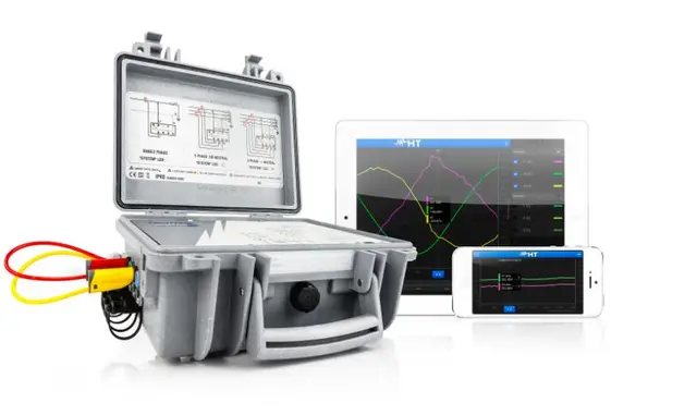 HT PQA 820 – Profesjonell nettanalysator med Wi-Fi og full fleksibilitet DEMO 