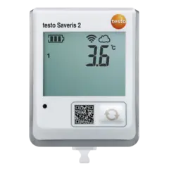 Testo Saveris 2-T1 temperaturdatalogger Tr&#229;dl&#248;s med display og intern NTC-f&#248;ler
