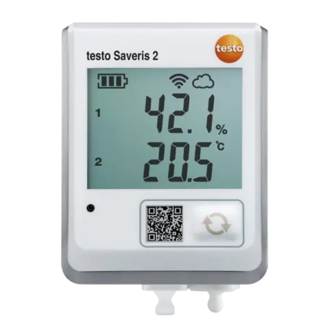 Saveris 2-H2 – WiFi-datalogger for ekstern temperatur- og fuktføler 
