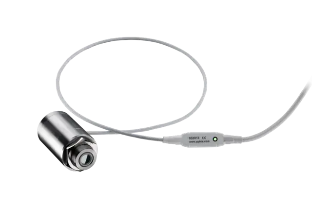 CSmicro LT15 HS: -20-150 °C/ 15:1/ 75 °C with mA output (two-wire), 0,5 m / 0,5 m 