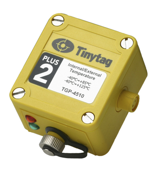 Tinytag Plus 2, temp int/ext vanntett temperaturlogger 