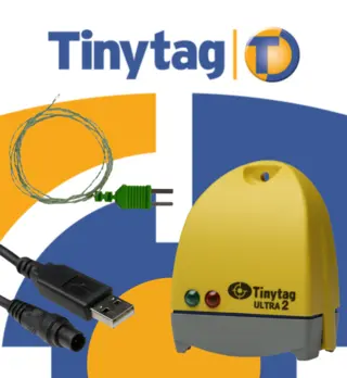 Tinytag Ultra2, T/C startpakke Startpakke for termoelementer 