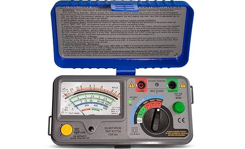 PeakTech P 2675 Isolasjonstester 125/250/500/1000 V /4000 MO 