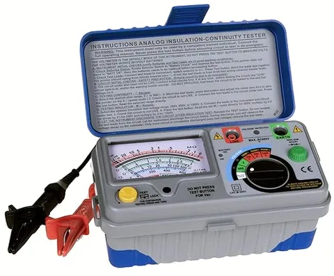 PeakTech P 2675 Isolasjonstester 125/250/500/1000 V /4000 MO 