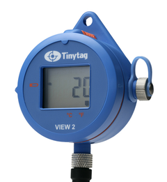 Tinytag View 2 ekstern temperatur Temperaturdatalogger med display