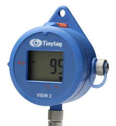 Tinytag View 2, temperatur PT100 H&#248;ytemperatur datalogger med display