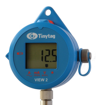 Tinytag View 2, Spenningslogger 0-2,5V Spenningsdatalogger med display 