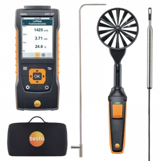 M&#229;lesett for ventilasjonsm&#229;linger Testo 440 DP
