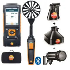 Testo 440 Luftmengde Kombisett 3 med Bluetooth