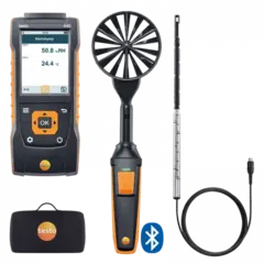 Testo 440 Lufthastighet/mengde sett med bluetooth
