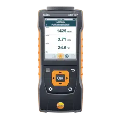 Testo 440 DP Lufthastighet &amp; inneklima m/diff trykk