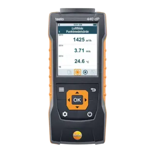 Testo 440 DP Lufthastighet &amp; inneklima m/diff trykk