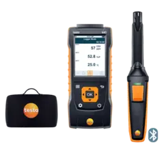 Testo 440 CO2 sett med bl&#229;tann