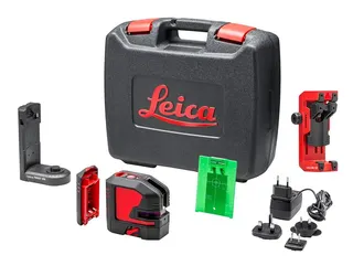 Leica Lino L2G krysslaser gr&#248;nn laser selvnivellerende krysslinjelaser