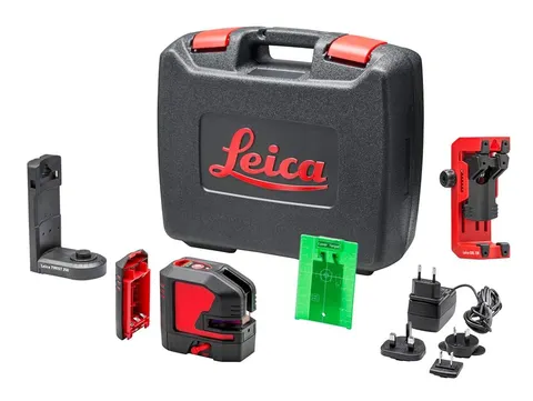 Leica Lino L2G krysslaser gr&#248;nn laser selvnivellerende krysslinjelaser
