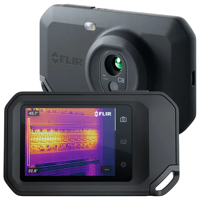FLIR C8 – Kompakt termografikamera med WiFi og berøringsskjerm 