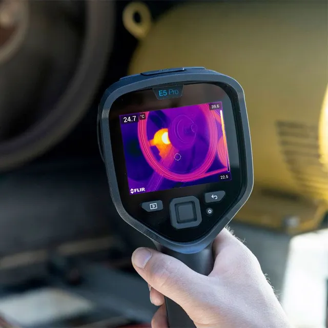 FLIR E5 Pro Termografikamera 160 × 120 piksler, FoV 33° × 25° 