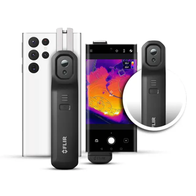 Termografikamera - FLIR EDGE 80×60 piksler, trådløs tilkobling 