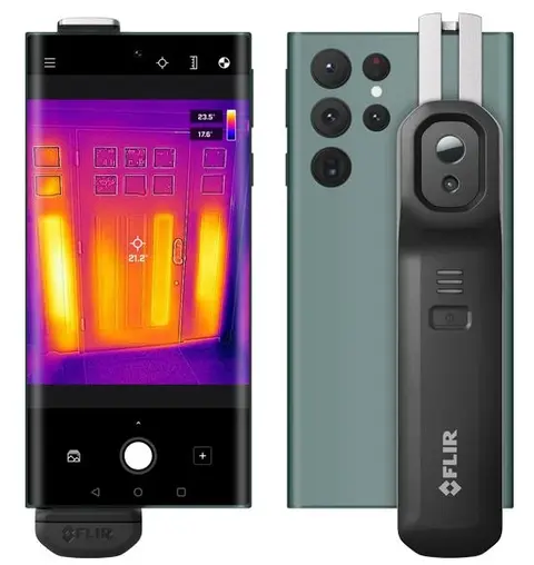 Termografikamera - FLIR EDGE PRO 160×120 piksler, Wi-Fi streaming 