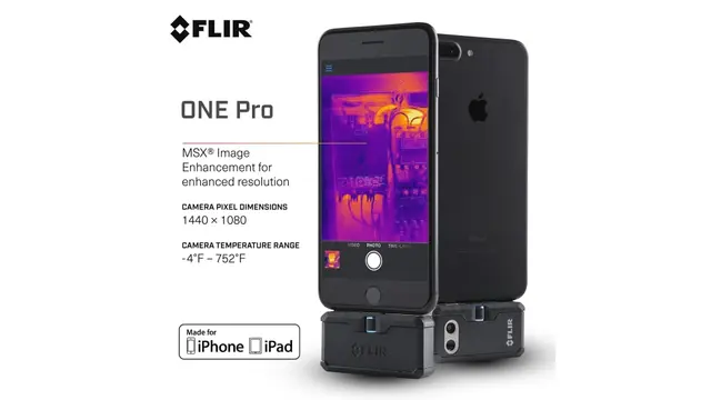 Termografikamera - FLIR ONE PRO iOS 160×120 piksler, MSX teknologi 