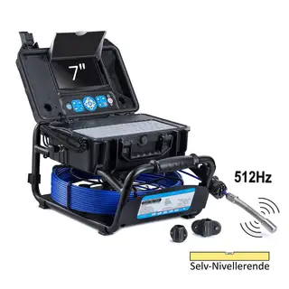 Inspeksjonskamera 23mm 40m 7&#168; Selv-nivellering &amp; 512Hz