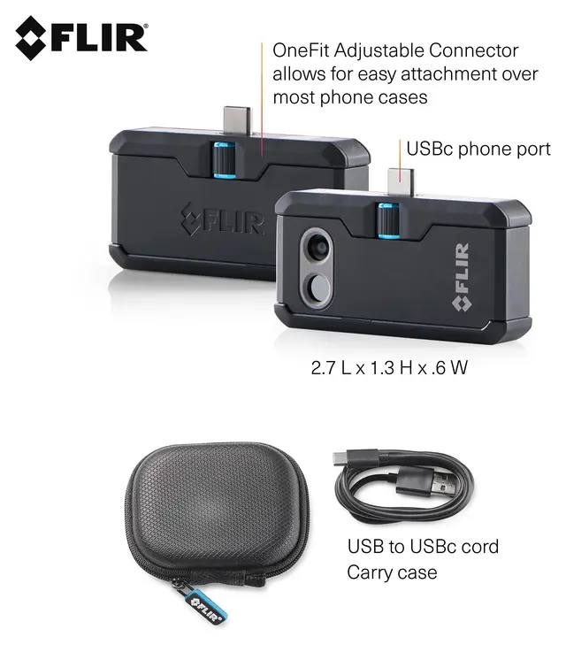 Termografikamera - FLIR ONE PRO USB-C 160×120 piksler, MSX teknologi 