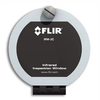 IR inspeksjonsvindu - FLIR IRW-2C Aluminium, 2" infrarødt inspeksjonsvindu 