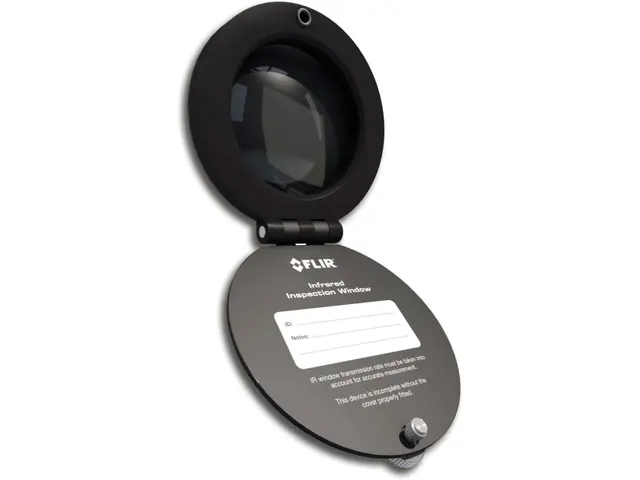 IR inspeksjonsvindu - FLIR IRW-2C Aluminium, 2" infrarødt inspeksjonsvindu 