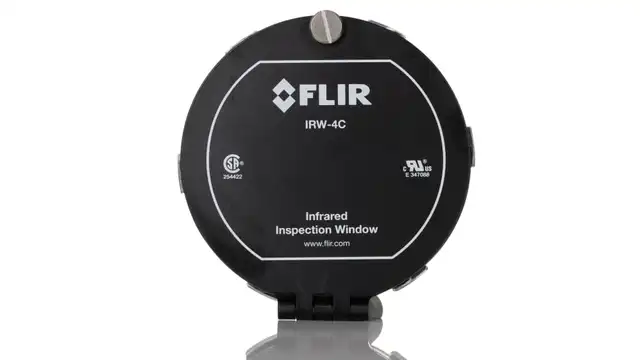 IR inspeksjonsvindu - FLIR IRW-4C Aluminium, 4" infrarødt inspeksjonsvindu 