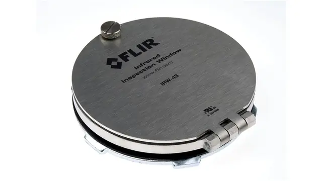 IR inspeksjonsvindu - FLIR IRW-4S Rustfritt stål, 4" infrarødt vindu 