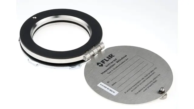 IR inspeksjonsvindu - FLIR IRW-4S Rustfritt stål, 4" infrarødt vindu 
