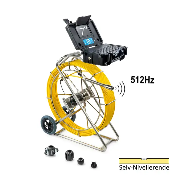 Inspeksjonskamera 38mm 120m 512Hz 