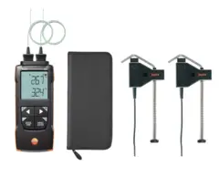 Testo 922 – Differansetemperaturmåler komplett sett til utleie