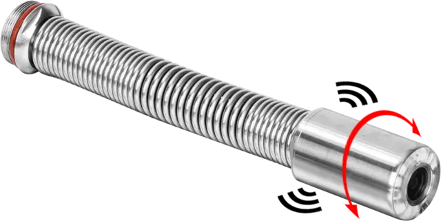 Kamera Ø23×150mm 110° selvnivå+512Hz 